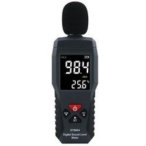 소음 층간소음 측정기 소노메트로 소음 레벨 측정기 30-130dB 휴대용 미니, 한개옵션0
