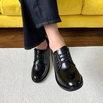 보이런던 구두 10CM 키높이 더비슈즈