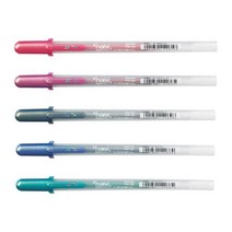 사쿠라 겔리롤 골드섀도우라그제 펜 1.0mm, 골드블랙 (655)
