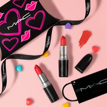 맥 립스틱 3g거울 키링 필로우 케이스 증정, 릴렌트리슬리 레드