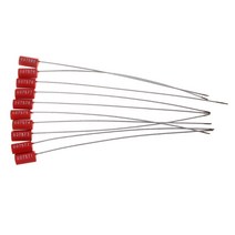 10 조각 당기기 타이트 와이어 씰 배송 컨테이너 태그 방지 탬퍼 보안 태그, 다른, 다중