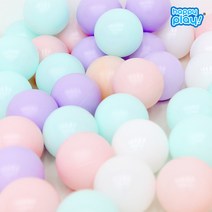 해피플레이 실내 놀이 키즈 놀이터 마시멜로 볼풀공 200개, 볼풀공 마시멜로 200개
