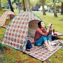곰실행 2인 전자동 미니텐트 가족용 그늘막 텐트 비치 야외, 4