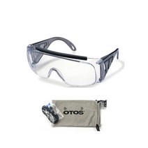 [남문]오토스 OTOS B-618A 고글 보안경 비말차단 산업용 작업용 벌초용 주다사보안경, 2개