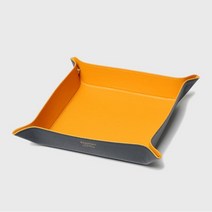 더비엠보 소가죽 다용도 휴대용 트레이 네이비