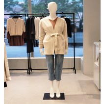 인동팩토리 벨티드 브이넥 오픈 가디건 SSKCDL31520