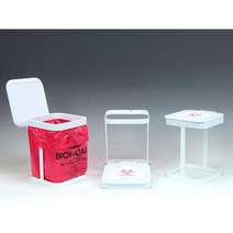 채혈검사 biohazard bag 100매 휴지통 세트 미니 심플 병원용 책상, 1개, 비닐백홀더