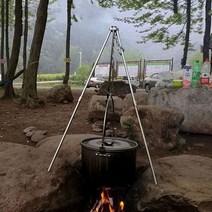 LW 3단 오븐 삼각대 캠핑 바베큐 화로대 더치오븐, E캠핑3단오븐삼각대, 1개