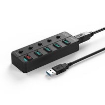 넥스트 5포트 USB3.2 10G 유전원 멀티허브 NEXT-UH345-10G