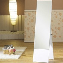 왜곡현상없는 스탠드형 국산 패션 전신거울 400 x 1560, 웬지