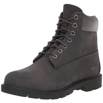 Timberland 남성용 앵클 부츠 위트 누벅 11 와이드, 11.5, Dark Grey Suede