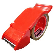 화신 베스트컷터기 50mm 포장용 /우수한 절단력 박스테이프컷터기, 레드