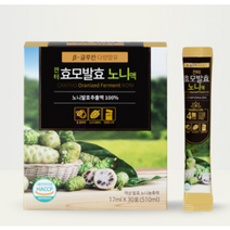 깐터 효모발효 농축액100% 노니스틱 17ml x 30포/90포 선물세트, 30개입