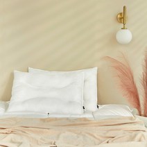 [파르페 바이 알레르망] 호주산 워셔블 알러지케어 양모경추베개 (낮은높이 40x60)