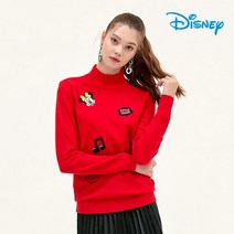 디즈니골프 여성 라운드 니트티 HL3LKT091