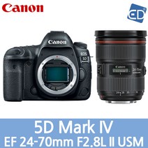 [eos400d충전기] [캐논 정품] EOS 5D Mark IV / 렌즈 패키지/ED, 06 바디+EF 24-70mm II USM