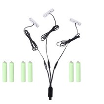 3in1 AA 배터리에서 USB 전기 대전 클럭 라디오 전자 게임 장난감 플래시, 4.5V 유형