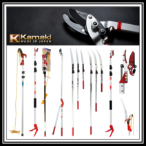 일본 Kamiki 프리미엄 고지가위 고지톱 가지치기 전정 고지 원예 로프식 다용도, PS-3.0R 라운드 (270-4979)