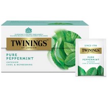 트와이닝 페퍼민트 티백, 2g, 1개입, 125개