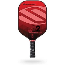 피클볼 패들 셀커크 앰프 폴리프로필렌 코어가 유리 섬유 미국산 라켓, 셀커크 레드(경량), s2(가장 큰 스윗스팟 패들)