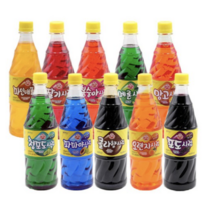 오뚜기 슬러시 슬러쉬 시럽 원액 10가지 맛중 1가지 맛 선택(1박스 1kg x 15병), 오뚜기 파인애플향 시럽 1kgx15병, 1개