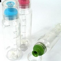 에씨클레오 용량표시 투명 네오클린 오일병300ml 주방용품 기름 소스병 양념통 E-250793, 블루 1개, 300ml