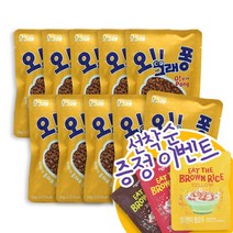 오그래퐁(30g 10팩) 귀리 현미 오트밀 건강간식 단백질 시리얼, 1세트