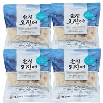 산지 당일발송 오바다 손질오징어, 1개, 소포장 (400g 2미) 2봉