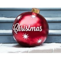 60cm 크리스마스 공 트리 장식 선물 Hristmas 홈 야외 PVC 풍선 장난감, [12] L