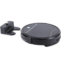 로봇 청소기 물걸레 충전식 자동 진공 지능형 청소 및 걸레 걸레질 기기 음소거, 2.Black, Black
