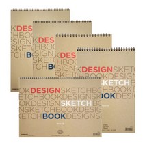 삼원 아트스퀘어 디자인 스케치북 4절5절8절16절A4, 8절