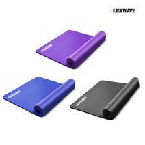 런웨이브 NBR 빅사이즈 요가매트 1850X900mm, 퍼플 16mm