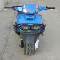 플라스틱 모터사이클 헤드 라이트 그릴 메쉬 커버 보호대 야마하 BWS100 용, 한개옵션0