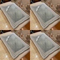 Z3JC 애완 동물 두껍게 물림 방지 물세탁 가능 침대의 매트리스., Z3JC 85×55, 격자