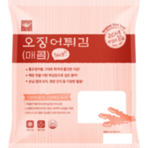 사옹원 매콤오징어튀김 1kg, 2개