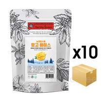 바리스타 퀸 눈꽃빙수 망고베이스 1kg 빙수재료, 10개