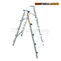 가정용 사다리 A형 2단 3단 4단 5단 6단 넥스텝 알루미늄 접이식 휴대용 미끄럼방지, 소폭 5단