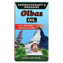 OLBAS THERAPEUTIC 아로마테라피 마사지 오일, 단색, 한 사이즈