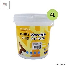 원목침대 리폼용 투명 수성 바니쉬 무광 4L 매끈한 실내 인테리어용 수성 목재마감 바니쉬 무광 4L, 4000ml