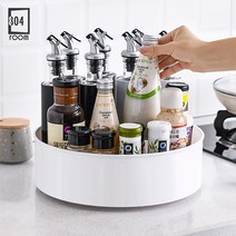 회전트레이 양념통정리대, 대형, 1개