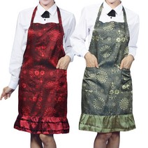 JAE11 쟈가드 앞치마 찻집 한식 중식 식당 서빙 복지, JAE11_카키