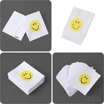 스마일 로고 페이퍼백 90P 제과 제빵 포장 군밤 봉투