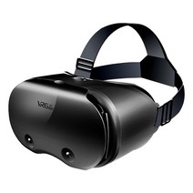 vrg pro x7 metaverse 3d vr 헤드셋 광각 스마트 가상 현실 안경 헬멧 5-7 인치 스마트 폰 비디오 게임 쌍안경, 블루 레이