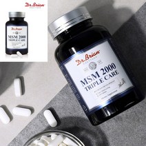 닥터브라이언 MSM 트리플케어 120정 연골영양제 관절MSM MSN관절영양제