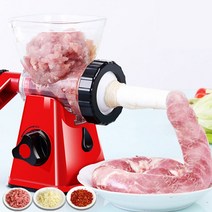 가래떡 수제 소시지 순대제조기 기계 충진기 다진고기, 대형 화이트 하이 매치