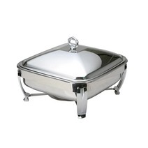 국산 스텐 정사각 챠핑디쉬 (금장.은장스텐드), 은장 전기