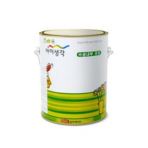 삼화페인트 아이생각 수성내부프로 친환경페인트 4L 무광, 0001B