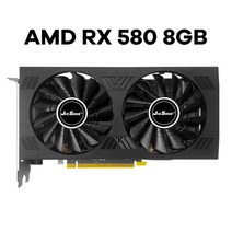 RX 580 8GB AMD Radeon GDDR5 256Bit 2048SP 컴퓨터그래픽카드