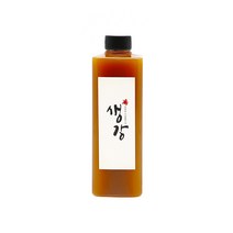 [당일발송]담아요 국산 저온발효숙성 프리미엄 생강청 생강착즙 생강액기스 천연당 플라스틱병 500ml, 1병