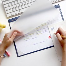 VXI932023A4 먼슬리 데스크 패드 월간 플래너 스케줄러 메모, 01 네이비